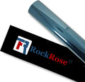 RockRose 75% Nano Ceramic Car Window Tint 20 in x 15FT 2PLY Privacy Film Heat Block, 99% UVR, and 85% IRR Block for Auto or Home Strong Adhesive, Easy Shrink, Plotter Friendly - Charcoal
