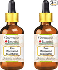 Greenwood Essential Pure Wormwood Essential Oil (Artemisia Absinthium) with Two Glass Droppers Steam Distilled (Pack of Two) 30ml X 2 (2 oz)