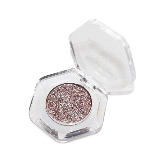 Chameleon Eyeshadow Collection, 14 Shades, Glitter Pressed Powder, Iridescent Shimmer Colors. (Hilt)