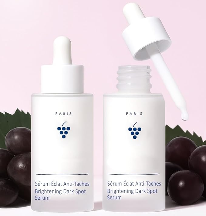 Serum for Dark Spots (30ml/1 Fl. Oz.) - Helps Improve Appearance of Uneven Tone - Gentle Alternative to Vitamin C - Lightweight, Oil-free - Natural Essence - Ideal for All Skin Types - PACK OF 2