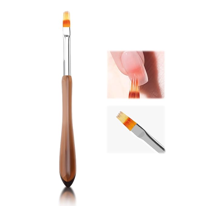 Versatile Nail Art Brushes Scanning Pen – Effortless Multi-Line Design for Tweed, Blush Gradient, and Glitter Accents, 04