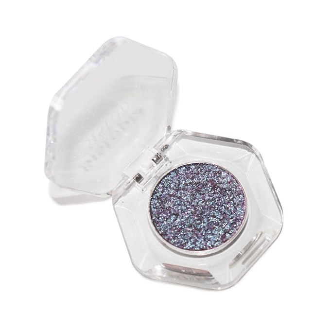 Chameleon Eyeshadow Collection, 14 Shades, Glitter Pressed Powder, Iridescent Shimmer Colors. (Phoenix Rising)