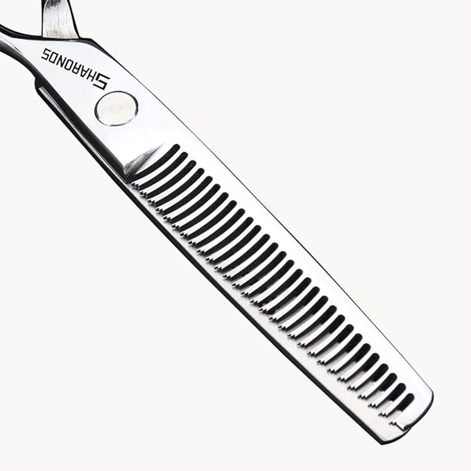 6/6.5 inch professional hair scissors hairdresser hair thinning scissors hairdressing tools barber scissors (6 inch teeth-C)