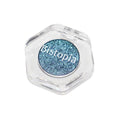 Chameleon Eyeshadow Collection, 14 Shades, Glitter Pressed Powder, Iridescent Shimmer Colors. (Blue Aurora)