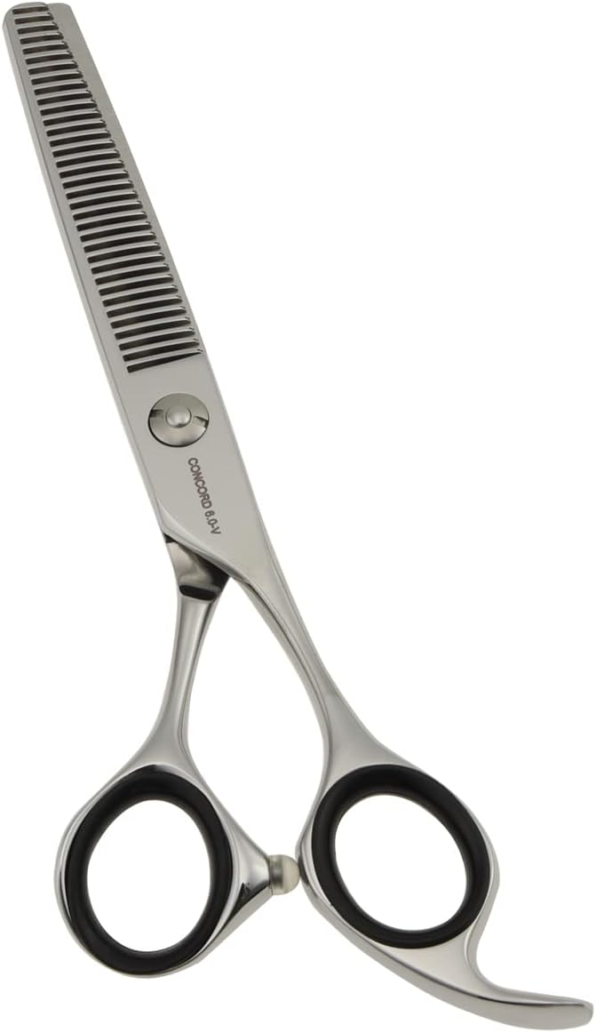 Hair Cutting Scissors for Women and Men – 6.0 440C Japan Stainless Steel Shears with Sword Blade and Tension Adjustment Screw – Salon and Home Use