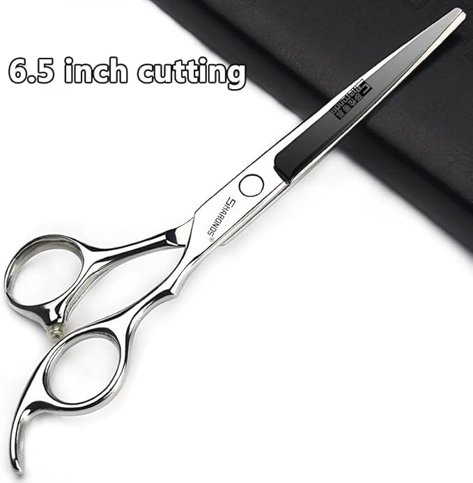6/6.5 inch professional hair scissors hairdresser hair thinning scissors hairdressing tools barber scissors (6.5-inch 6pc)