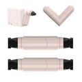 Gel Eyeliner Pencil Set, 2026 New Foldable Eyeliner Stamp for Perfect Wings, Waterproof Eyeliners Tool, Smudge Proof Eyeliners Pen for Beginners (2pcs Black)