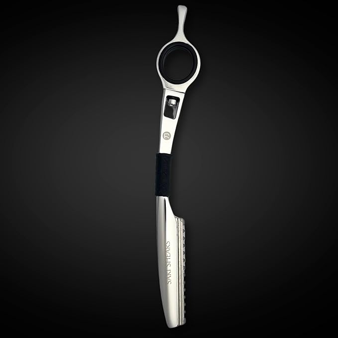Saki Kotaro 5.5 Inch Hair Cutting Shears Set for Professional Hairdressers and Barbers - Includes Hair Scissors and Thinning Shears - Made From Premium Japanese 440C Steel