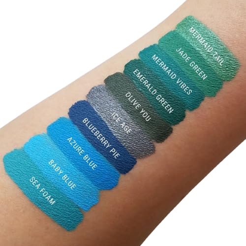 Aromi Matte Liquid Lipstick | Long Wear, Bright Green Lip Color, Vegan + Cruelty-free, Unique Shade for Women, Waterproof (Jade Green)