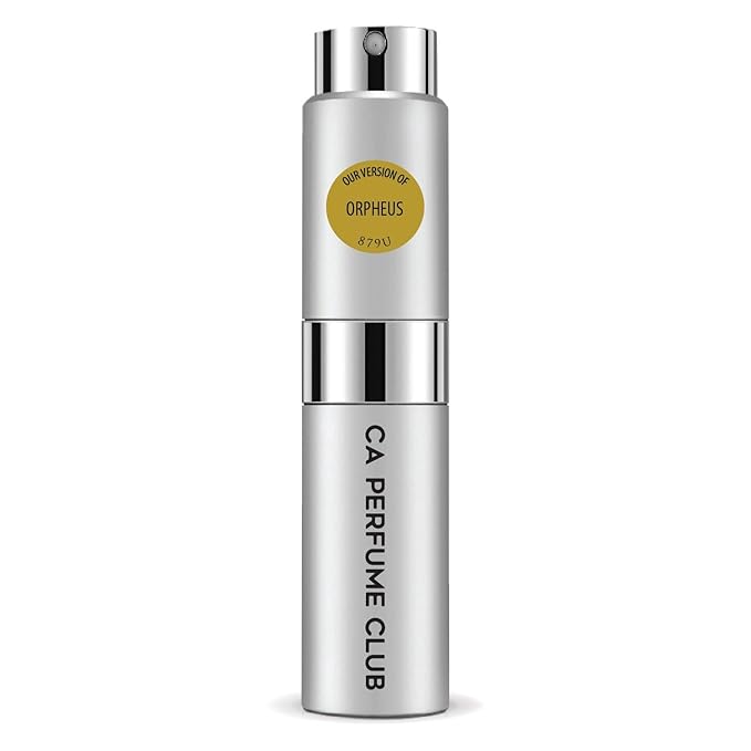 CA Perfume Impression of Orpheus for Women and Men Woody Chypre Scent Long Lasting Unisex Fragrance Eau De Parfum Travel Size Refillable Atomizer Spray 0.27 Fl Oz 8ml