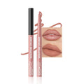 12 Colors Matte Lip Liner Pencil – Long Lasting Waterproof Lip Liner, Smudge Proof Transfer Proof Lip Pencil, High Pigment Lip Makeup for Defining & Filling Lips (01#, 1PCS)