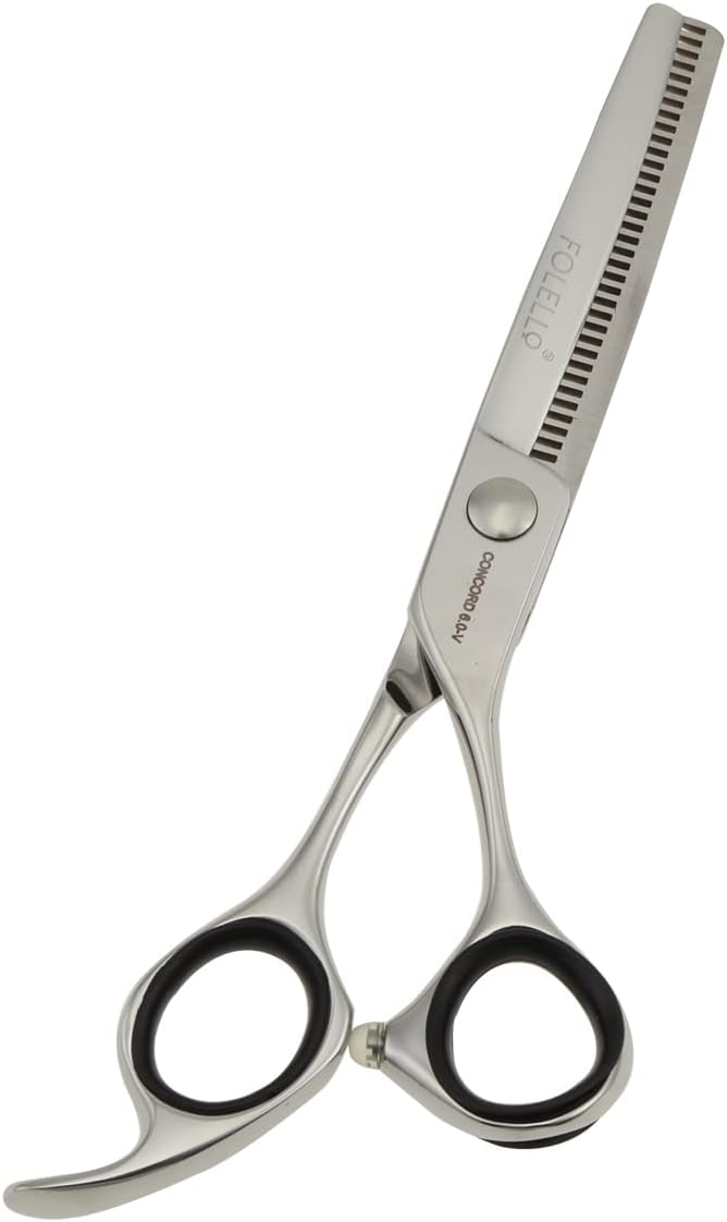 Hair Cutting Scissors for Women and Men – 6.0 440C Japan Stainless Steel Shears with Sword Blade and Tension Adjustment Screw – Salon and Home Use
