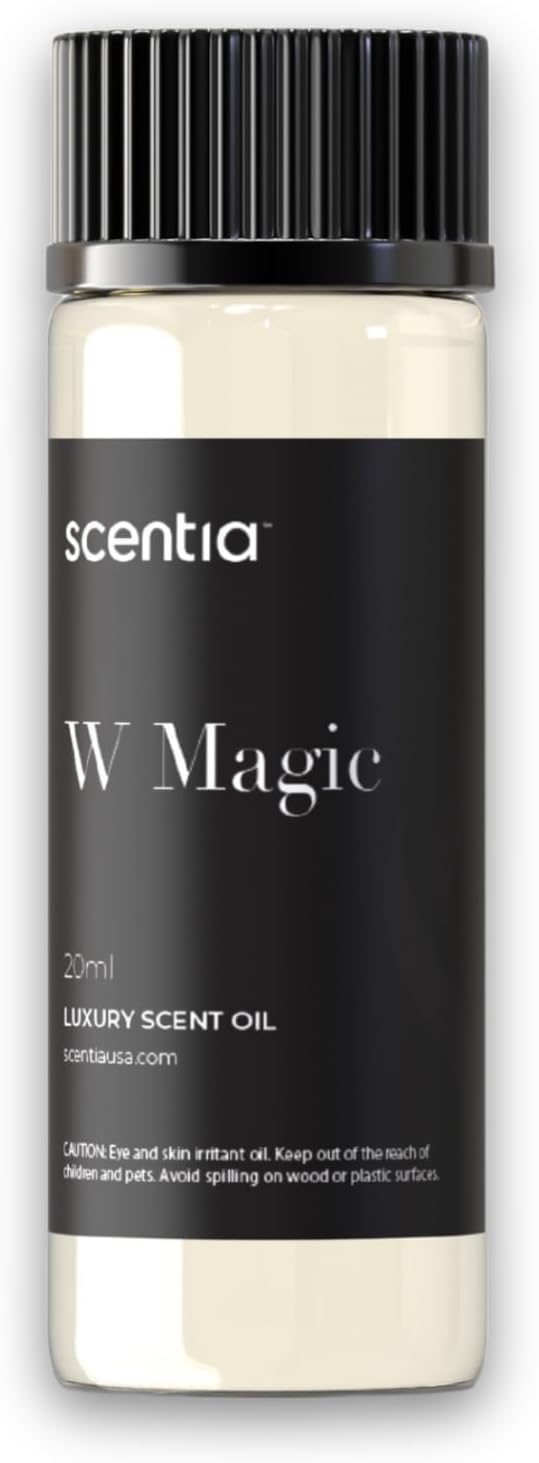 Scentia W Magic Hotel Diffuser Oil Inspired by W Signature Hotel - 20 mL 0.67 fl oz - Aromatherapy Oil for Diffusers, Candle Making & DIY Crafts - Thanksgiving & Holiday Gift