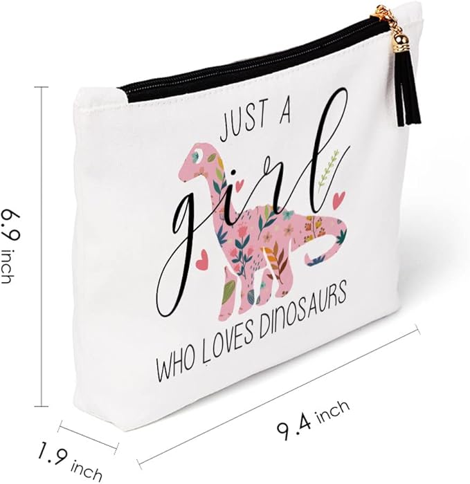 Dinosaur Gifts: Decor, Makeup Bag for Dinosaur Lovers