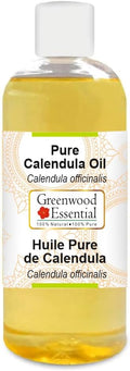 Greenwood Essential Pure Calendula oil (Calendula officinalis) Natural Therapeutic Grade 200ml (6.76 oz)