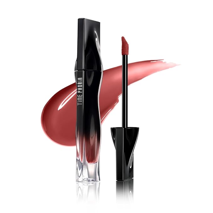 STELLAR DUST LIP STAIN-Long Lasting, Waterproof and Transferproof Lip Tint, Glossy Finish Lip Gloss, Lightweight Lipstick, High Coverage, Stocking Stuffers For Teen Girls (07 QUANTA)
