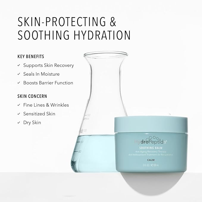HydroPeptide Anti-Aging Recovery Therapy Soothing Balm, 3 Ounce