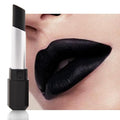 Black Matte Creamy Lipstick for Women, Longwear Lips Gloss & Face Paint Stick, Lip Stick Stain Long Lasting Waterproof Effortless Application Full Coverage Velvet Gloss for Party, Halloween Makeup 01#