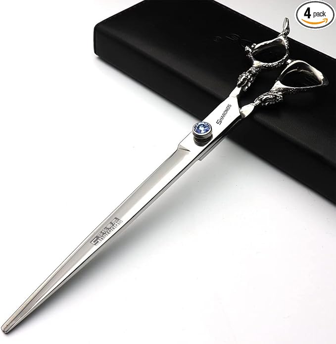 6/7/8/9 inch Professional Hair Cutting Thinning Scissors Barber Shears Hairdressing Salon Set (9 inch flat)