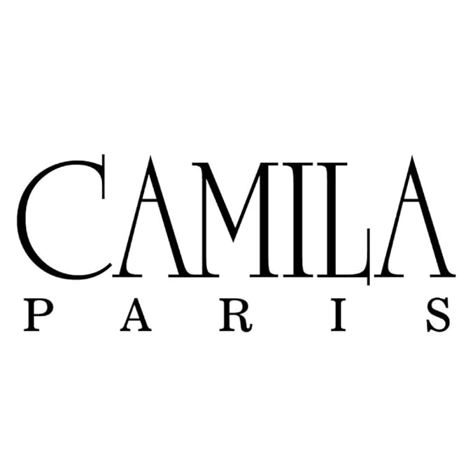 Camila Paris CP2401/2 Set of 2 French Hair Clip for Women, Small Amber, Antique, Girls Hair Claw Clips Jaw Fashion Durable and Styling Hair Accessories for Women, Made in France