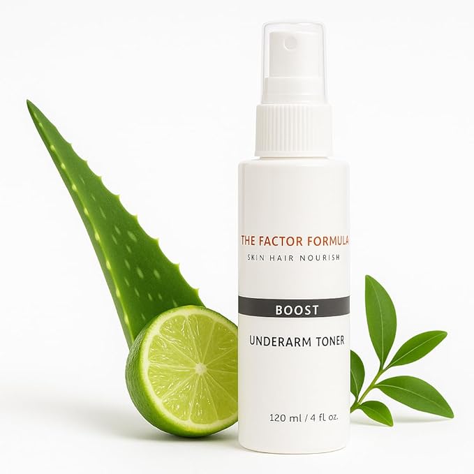 Underarm Toner, Natural Deodorant Primer, 12-Hour Odor Control, Skin Evening & Soothing Formula, Bacteria Fighting
