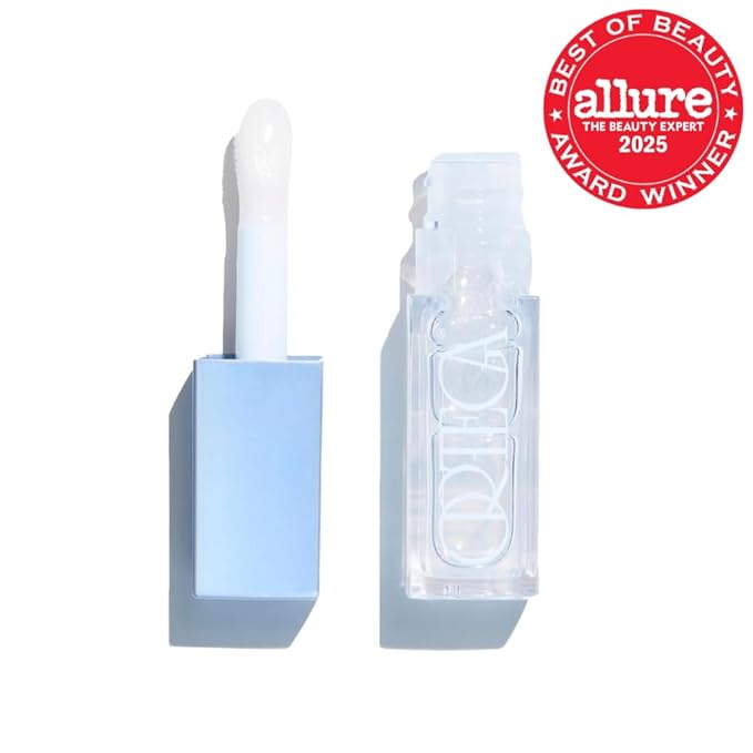 Ortega Beauty Liquid Icon Hyper Gloss By Etienne Lip Gloss For Long Lasting Plump Lips - Non-Sticky Infused with Blue Agave, Vitamin E