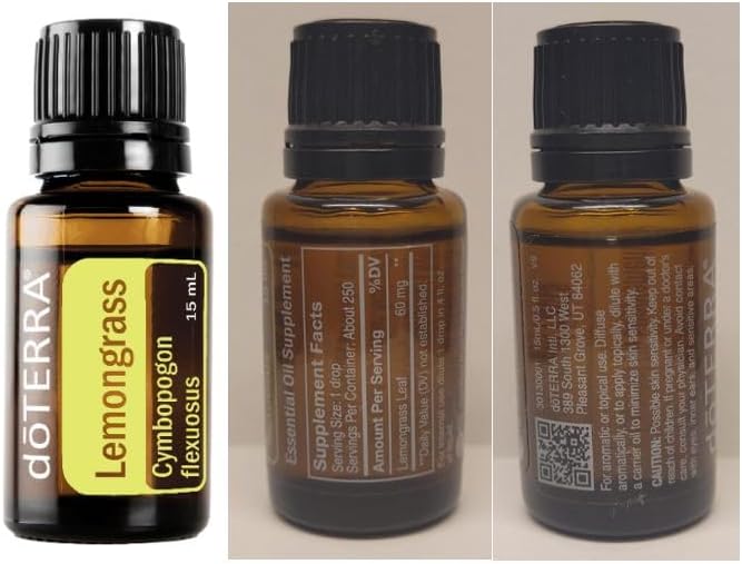doTERRA - Lemongrass Essential Oil - 15 mL