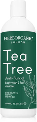 Tea Tree Body Wash - 400ml - Body Wash - Vegan, Odor and Foot Cleansing Shower Gel