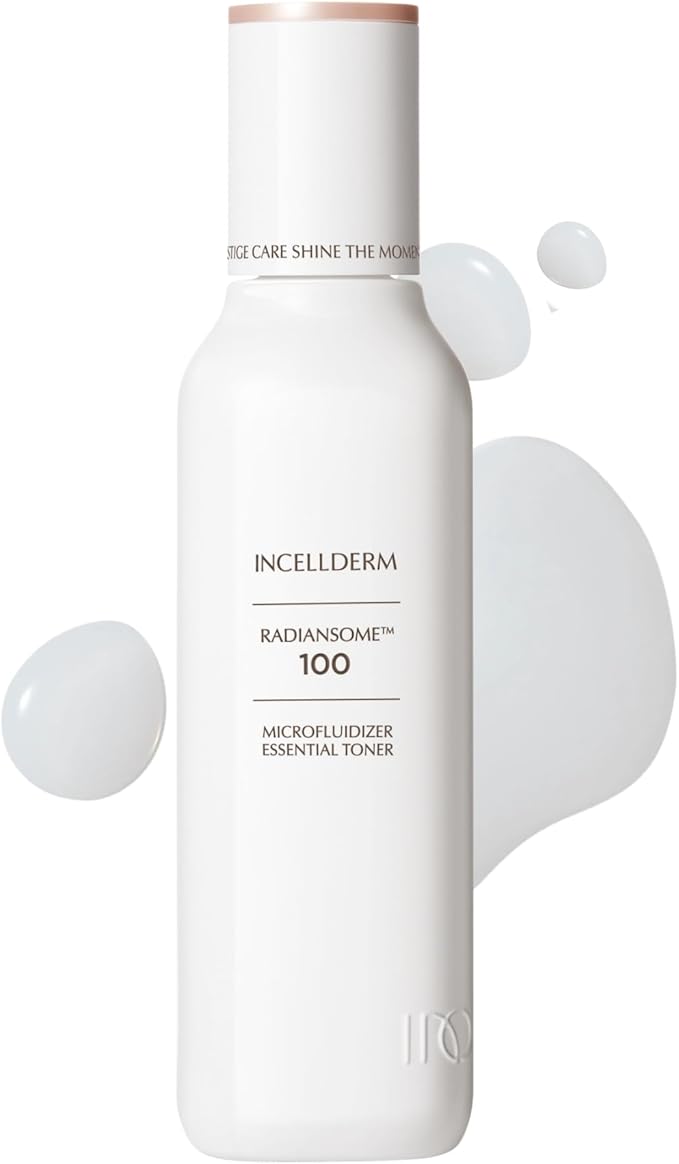 Radiansome100 Microfluidizer Essential Toner – 120ml | Advanced Hydration and Nourishing Skincare | Supports Skin Absorption and Helps Maintain Moisture Barrier