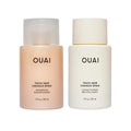 OUAI Thick Hair Shampoo & Conditioner Set, Travel Size - Moisturizing Shampoo & Conditioner - With Keratin, Marshmallow Root, Shea Butter & Avocado Oil - Sulfate, Paraben & Phthalate Free (3 Oz)