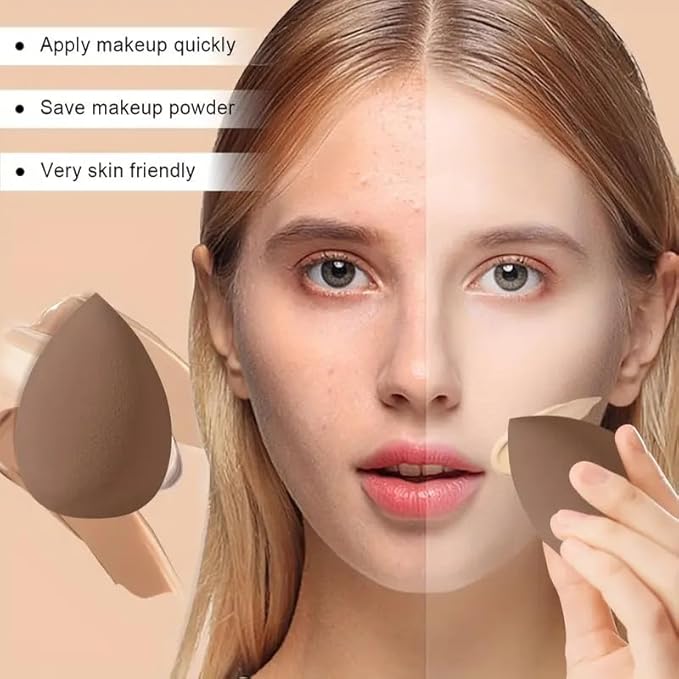 40Pcs Brown Makeup Brushes Set Professional Makeup Kit Multi-functional Makeup Tool Set with Case Facial Makeup Accessories, Foundation Makeup Brush Kit Eye and Face Make up Brushes & Tools