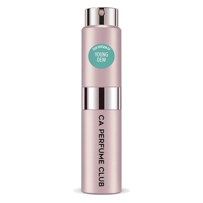 CA Perfume Impression of Estee L. Young Dew For Women Replica Version Fragrance Dupes Concentrated Long Lasting Eau de Parfum Spray Refillable Atomizer Bottle 0.27 Fl Oz/8ml-X1