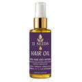 Hair Oil Naturally Enriched with Omega-3-6-9, GLA, Vitamins A, B, C, E, Lightweight Blend Supports Revitalize, Shine, Frizz Control, Color Safe, Helps Reduce Split Ends, UV & Heat - Silicone Free