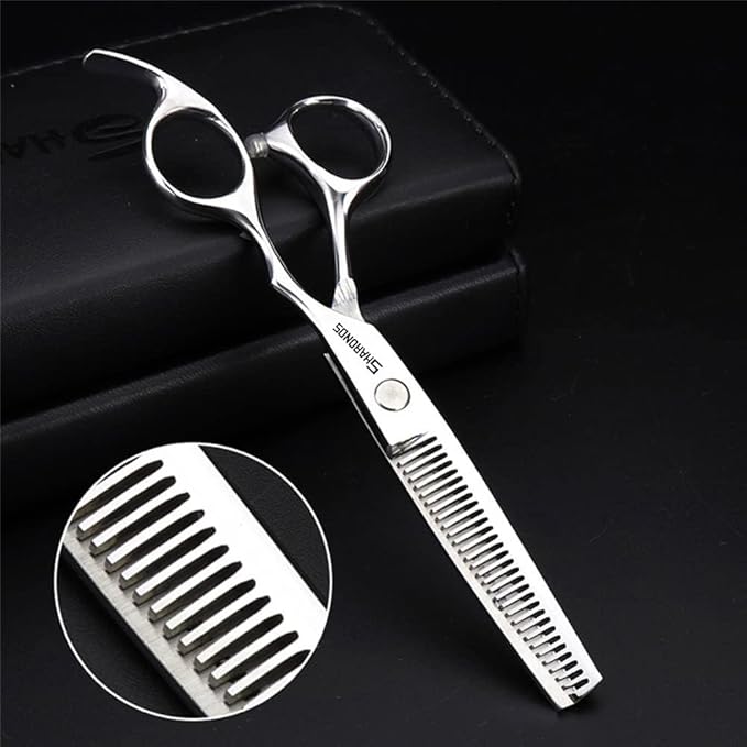 Barber hair scissors, Axemoore professional haircut Cutting Scissors/Shears set- 6", made of Japanese stainless steel, especially (6in-4pc-A)