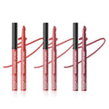 Matte Lip Liner Pencil Set, 12 Colors, Waterproof, Smudge-Proof, Long-Lasting, Semi-Glossy Finish for Defining, Contouring (3#, 3Count (Pack of 1))