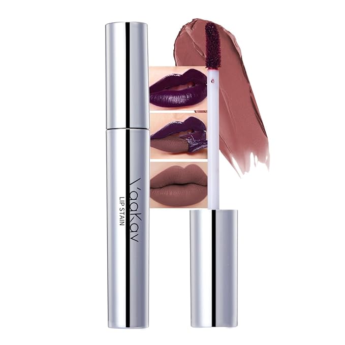 Peel Off Lip Tint Matte Long-Lasting Lip Liner Tattoo Waterproof Temperature Color Sense Lip Stain Smudge Proof Transfer Proof Highly Pigmented Gift for Girl(03 Coffee Sense)