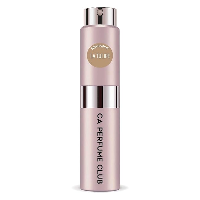 CA Perfume Club Impression of Byrd La Tulipe For Women Replica Version Fragrance Dupes Concentrated Long Lasting Eau de Parfum Spray Refillable Atomizer Bottle 0.27 Fl Oz-X1