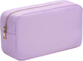 Travel Essentials Makeup Bag for Women Water-resistant Toiletry Organizer Nylon Cosmetic Pouch Preppy Stuff
