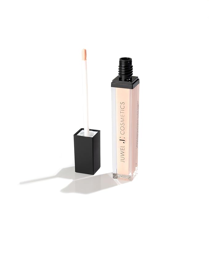 Juwel Cosmetics Luminizing Lip Gloss – Hydrating & Moisturizing for Dry Lips with Beeswax, Castor Oil & Vitamin E, Smooth Finish Tinted Lip Gloss for Women, Vegan, Cheeky