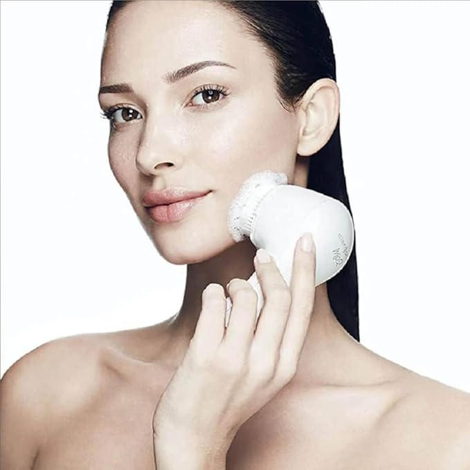 Brush Head Replacement Compatible with Clarisonic Mia 1, Mia 2, Mia Fit, 2 Pack, Radiance Facial Cleansing Brush Replacement Head