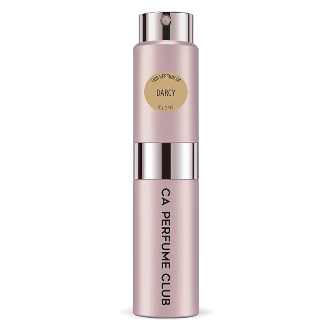 CA Perfume Impression of Darcy for Women Floral Scent Long Lasting Perfumes for Women Eau De Parfum Travel Size Refillable Atomizer Spray 0.27 Fl Oz 8ml