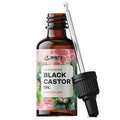 Dirty Treasures Rosemary Peppermint Castor Hair & Scalp Treatment - Nourishing Oil for Hair Growth, Dry/Damaged Hair, Eczema & Split Ends - 2oz