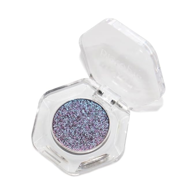 Chameleon Eyeshadow Collection, 14 Shades, Glitter Pressed Powder, Iridescent Shimmer Colors. (Phoenix Rising)