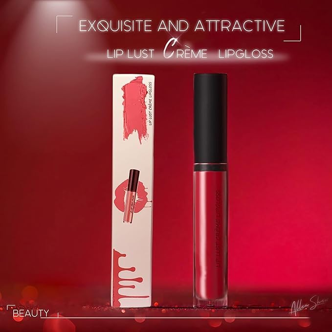 12 Colors Lips Staining Lip Oil, 2025 Upgrade Cream Texture Lipstick Long-Lasting Moisturizing Lip Oil, Waterproof Lipstick Creamy Lip Gloss Non-stick to Cup (#9, One Size)