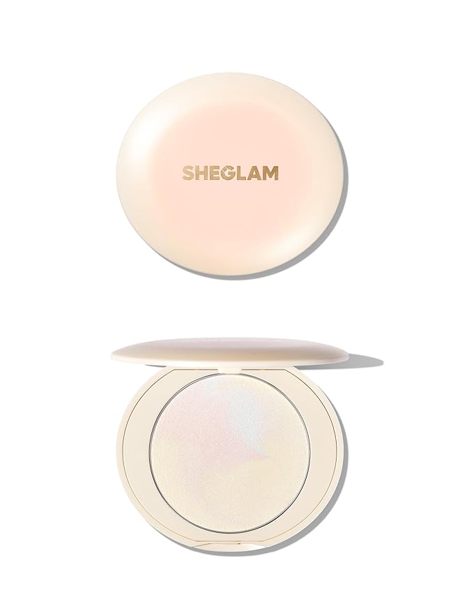 SHEGLAM Magic Veil Setting Powder Pressed Finishing Powder Waterproof&Oil Control,Moisturizing and non-drying Setting-Marble