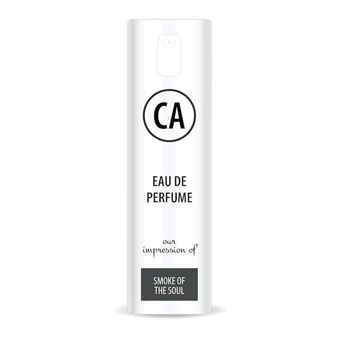 CA Perfume Impression of Smoke Of The Soul Unisex Eau De Parfum Woody Aromatic Scent Long Lasting Unisex Fragrance Travel Size TSA Ready for Day and Night Wear 0.33 Fl Oz 10ml