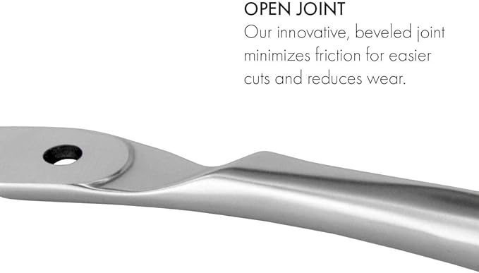 GERMANIKURE Standard Professional Cuticle Trimmer - 1/2 Half Jaw Nipper - Ethically Made in Germany - FINOX Stainless Steel Sharp Cuticle Remover in Leather Case – Manicure Tool, r175, 5mm