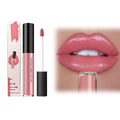 12 Color Cream Lip Gloss, 2024 Upgraded Waterproof Long-Lasting Moisturizing Lipstick,Non-Stick to Cup Natural Jelly Lipstick for Women Home Travel (#04, 1pack)