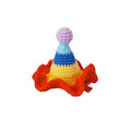 Crochet Knitting Hair Clip for Girls/Daughter, Gift for Her Birthday, Finished Handmade Wool Knitted Rainbow Hat