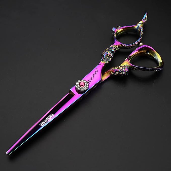 Hair Cutting Scissors Shears Professional Barber 6 inch Hairdressing Scissor Home Use for Man Woman Adults Kids